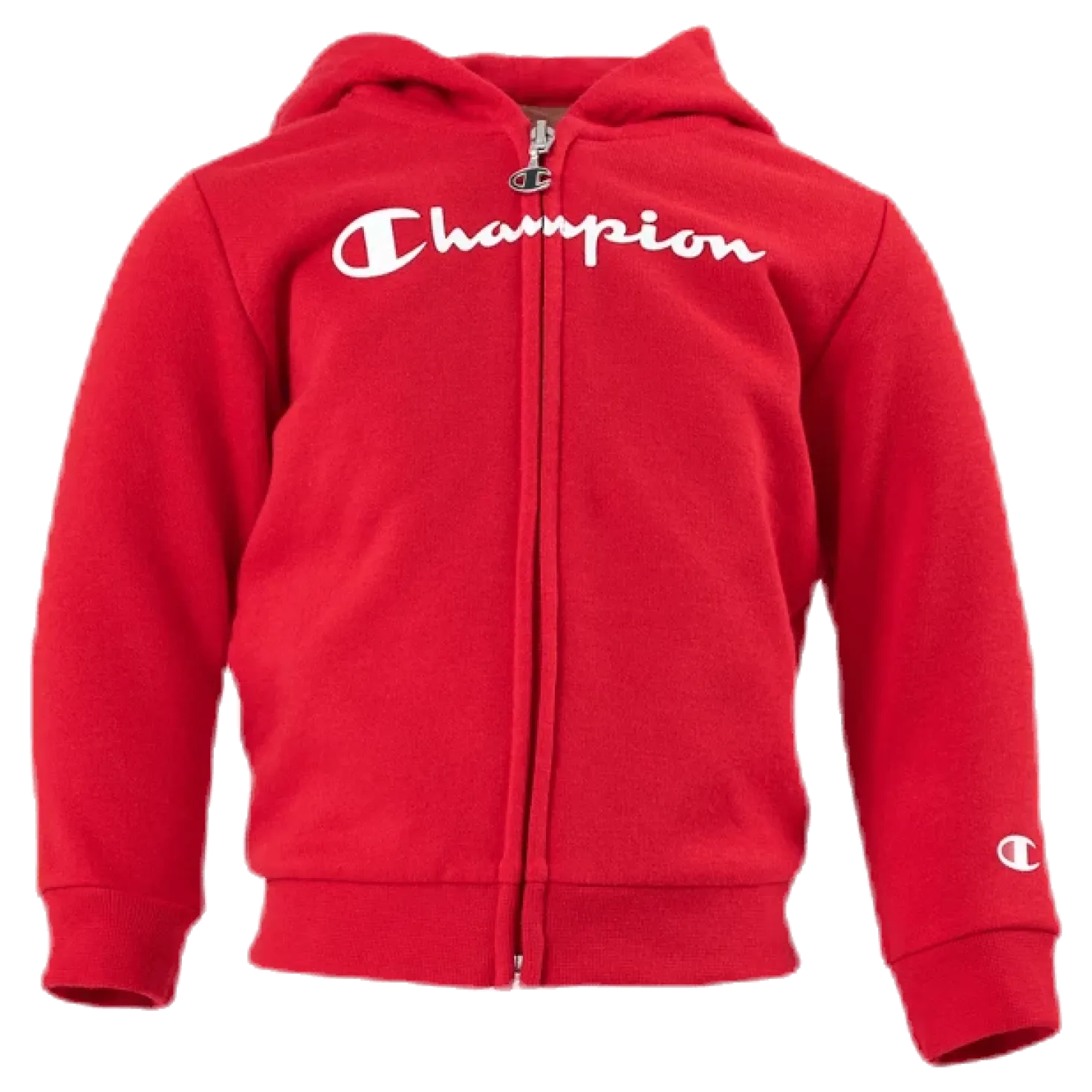 Hooded Full Zip Suit Junior Red