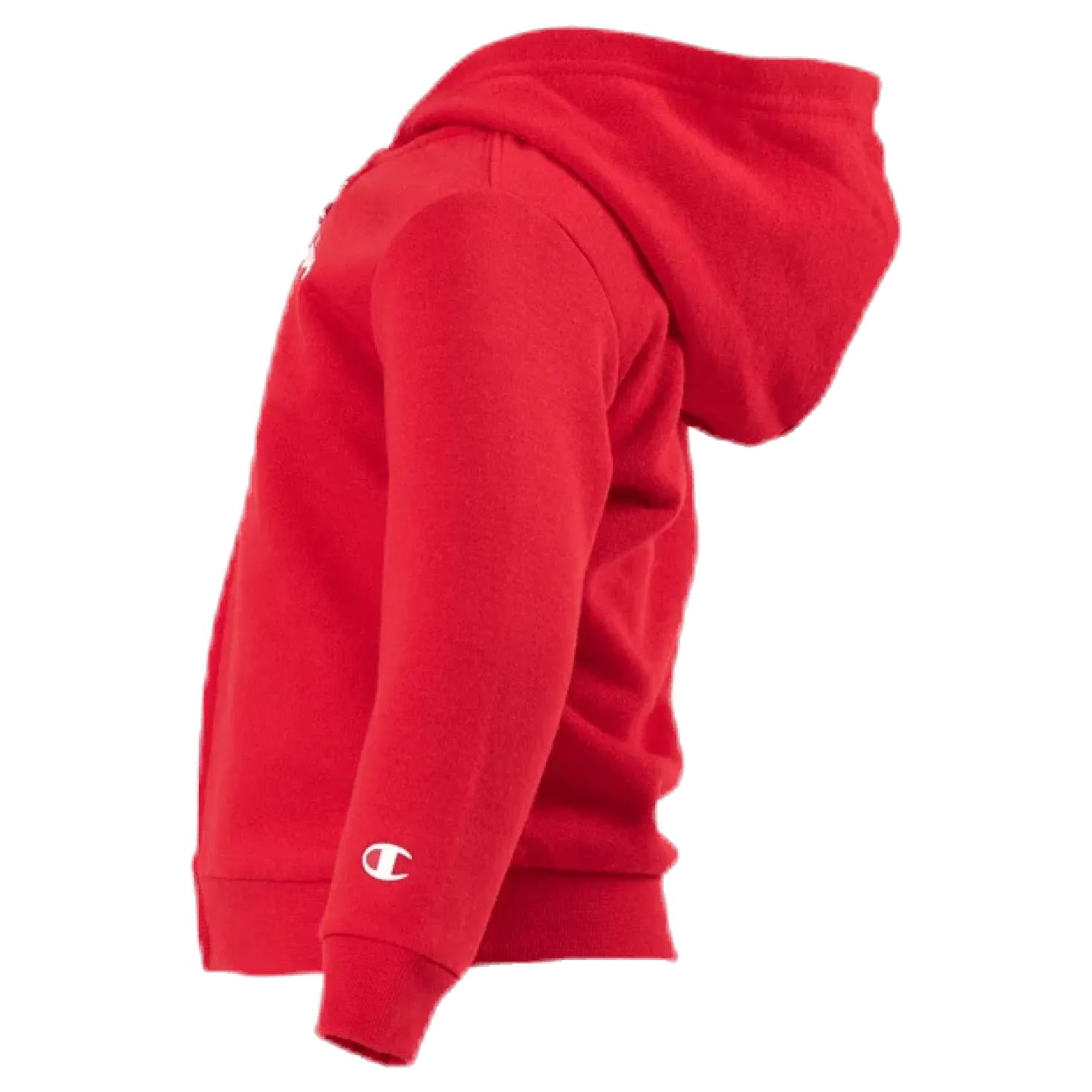 Hooded Full Zip Suit Junior Red