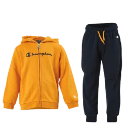 Hooded Full Zip Suit Junior Yellow
