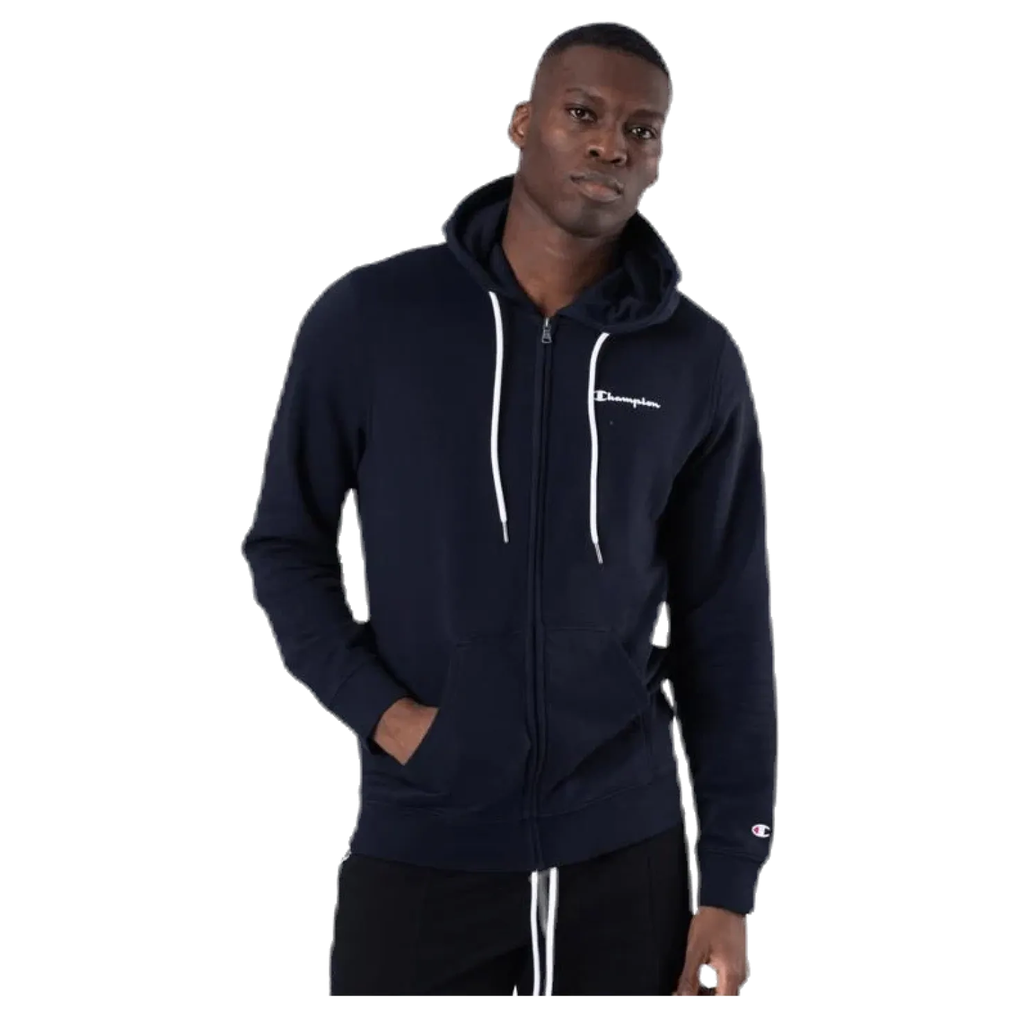 Hooded Full Zip Sweatshirt Blue