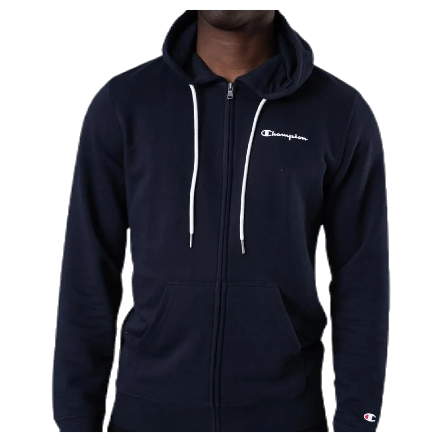 Hooded Full Zip Sweatshirt Blue