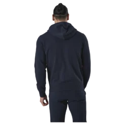 Hooded Full Zip Sweatshirt Blue
