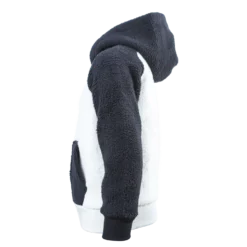 Hooded Full Zip Top Junior White