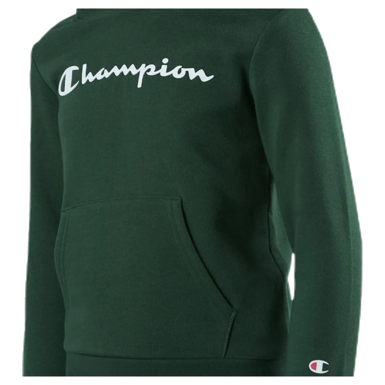 Hooded Sweatshirt Junior Green
