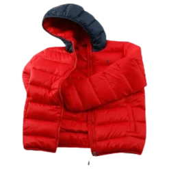Hooded Youth Jacket Red