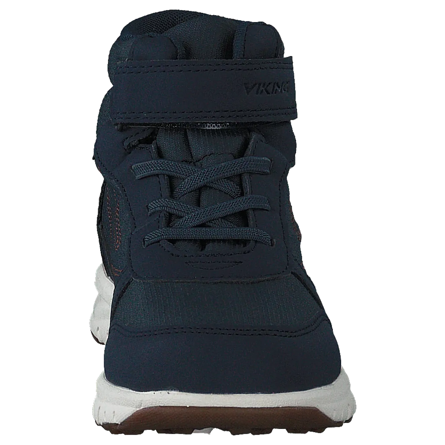 Hovet Mid WP Navy/Cognac