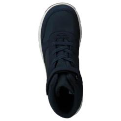 Hovet Mid WP Navy/Cognac