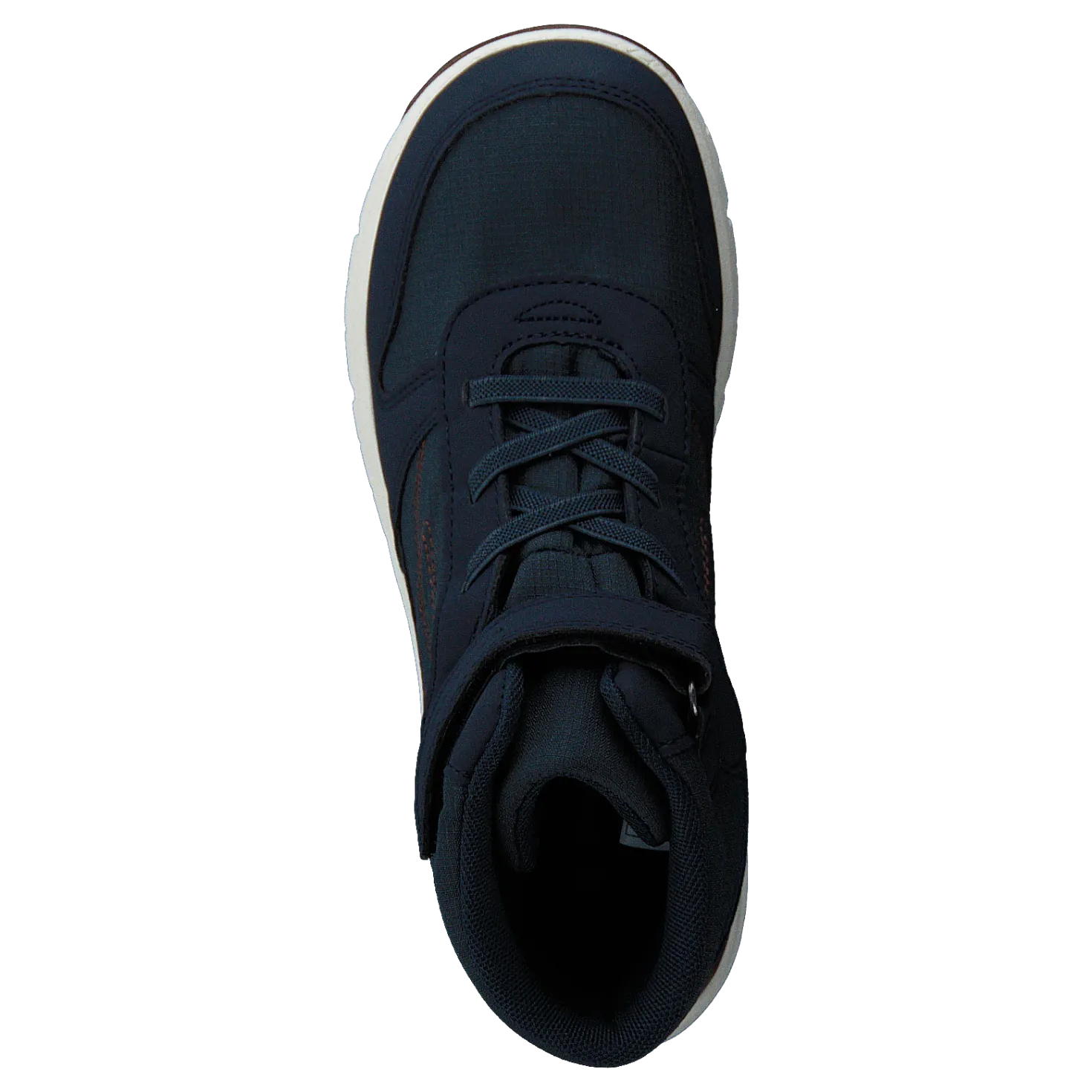 Hovet Mid WP Navy/Cognac