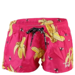 Åhus Junior Shorts Pink/Yellow