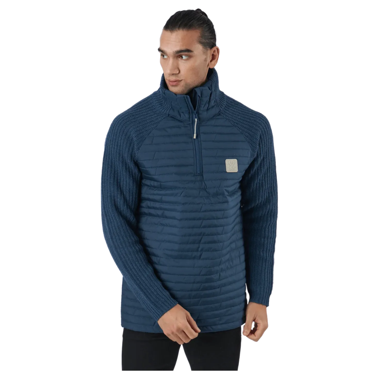 Hybrid Halfzip Denim