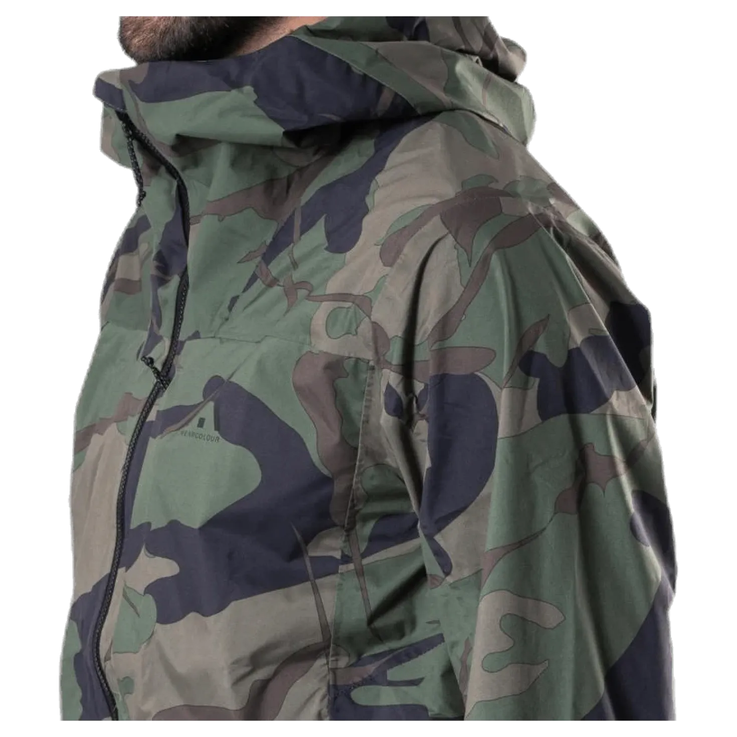 Hybrid Jacket Patterned
