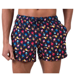 Ice Cream Swim Shorts Blue