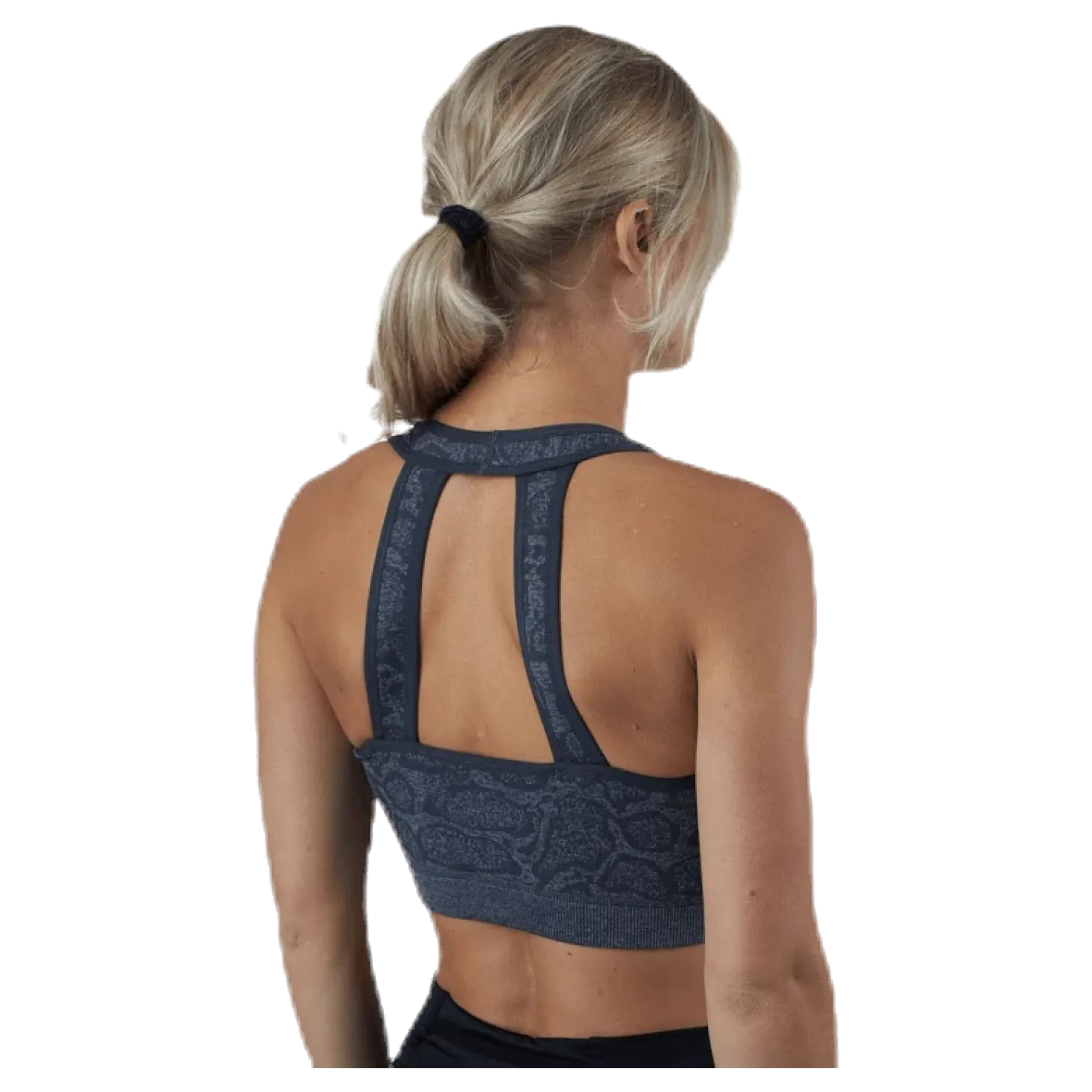 ICIW Snake Seamless Sports Bra Grey