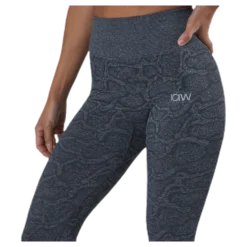 ICIW Snake Seamless Tights Grey