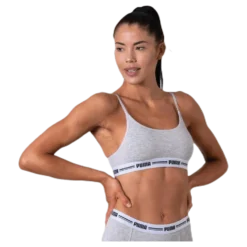 Iconic Casual Bralette Grey