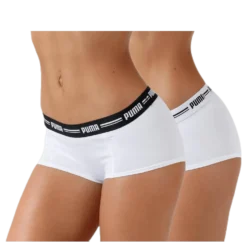 Iconic Mini Short 2p White