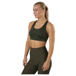 Iconic Sports Bra Forest Green