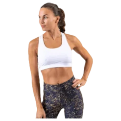 Iconic Sports Bra White