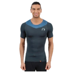 Iconic Vent Stretch Tee M Blue