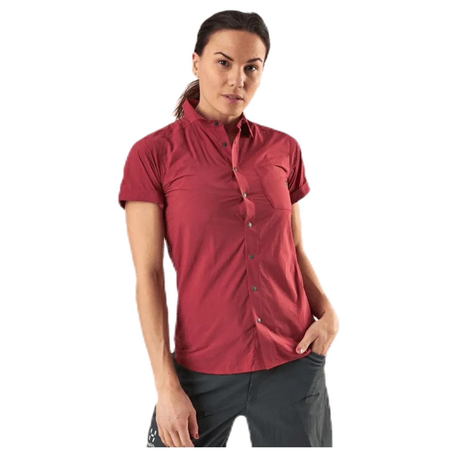 Idun Lite SS Shirt Red