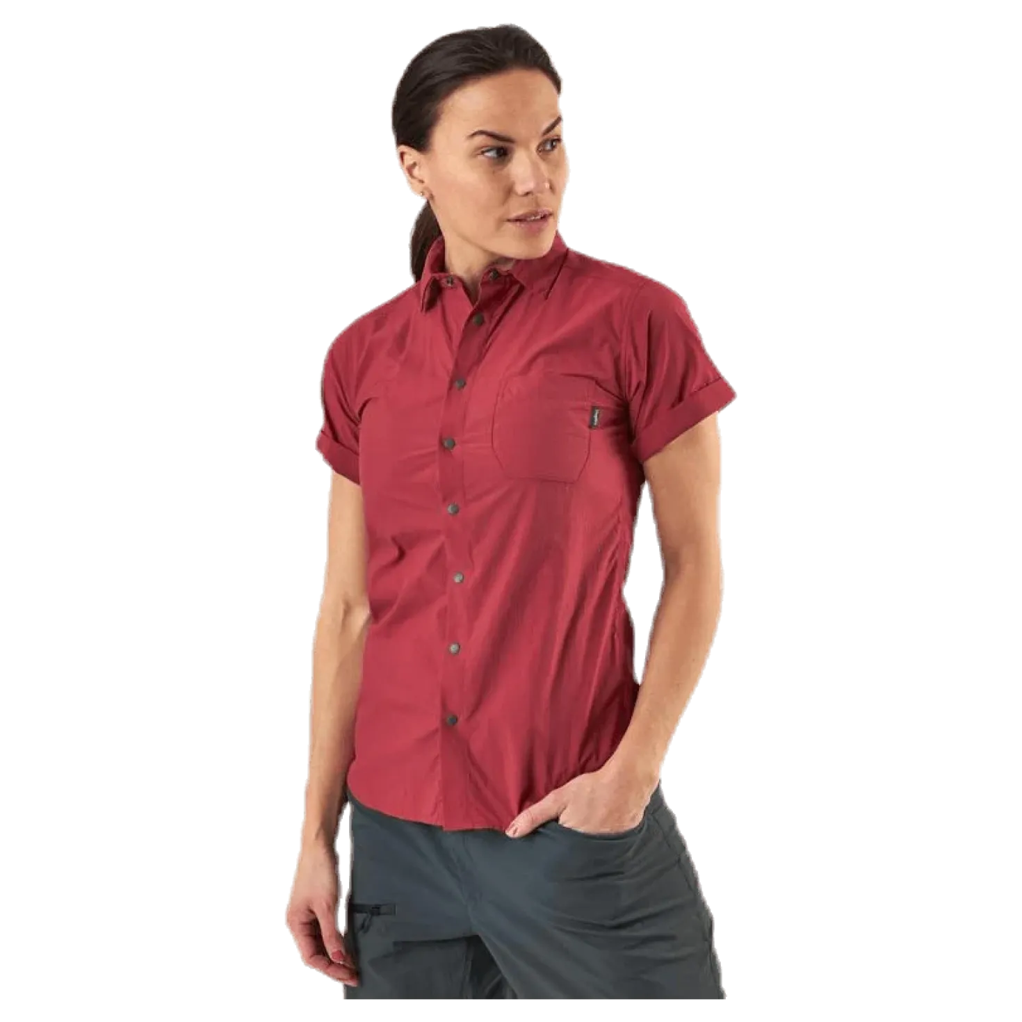Idun Lite SS Shirt Red