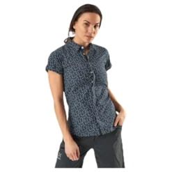 Idun SS Shirt Blue/Patterned