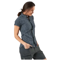 Idun SS Shirt Blue/Patterned