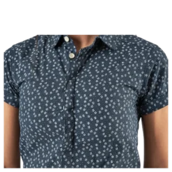 Idun SS Shirt Blue/Patterned