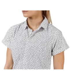 Idun SS Shirt Patterned/White