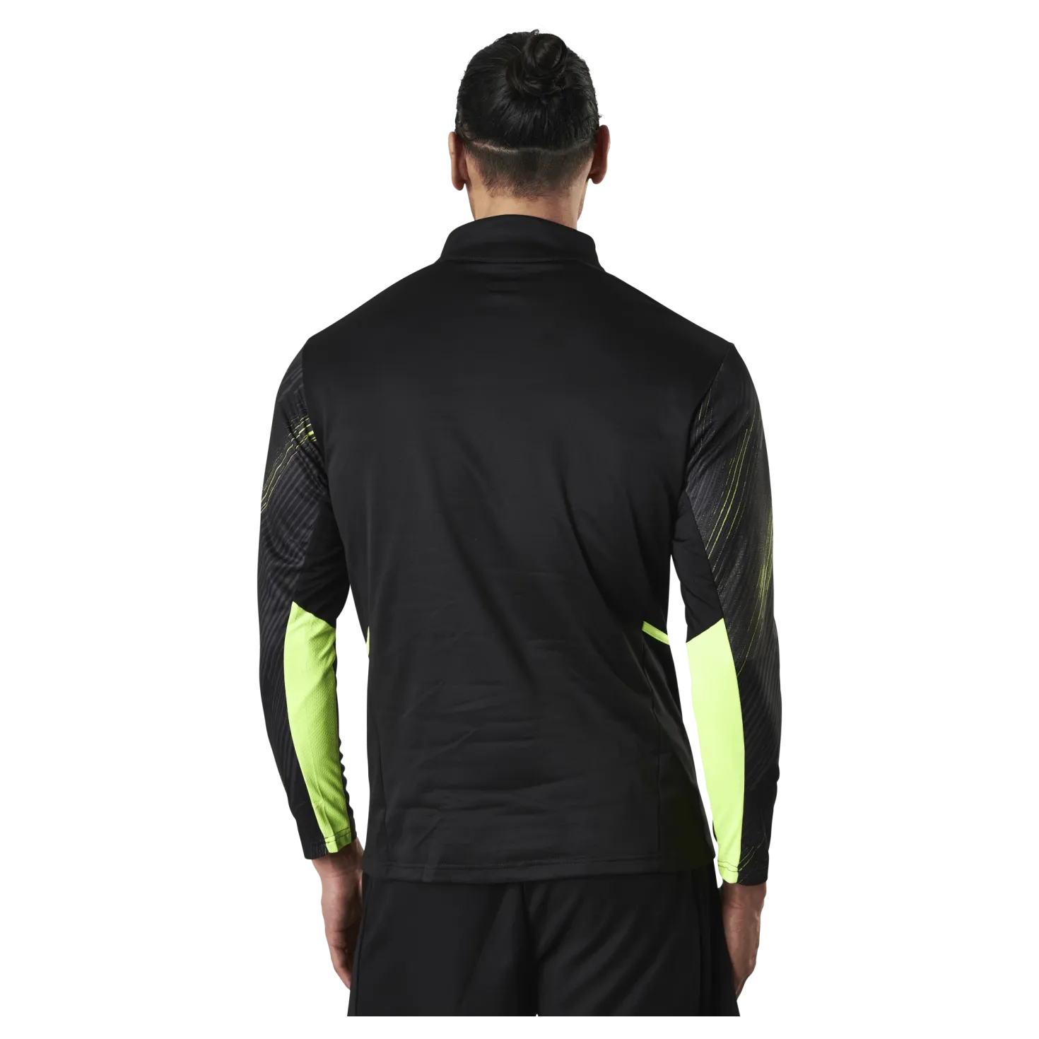 Individual Cup Training 1/4 Zip Top Black/Yellow