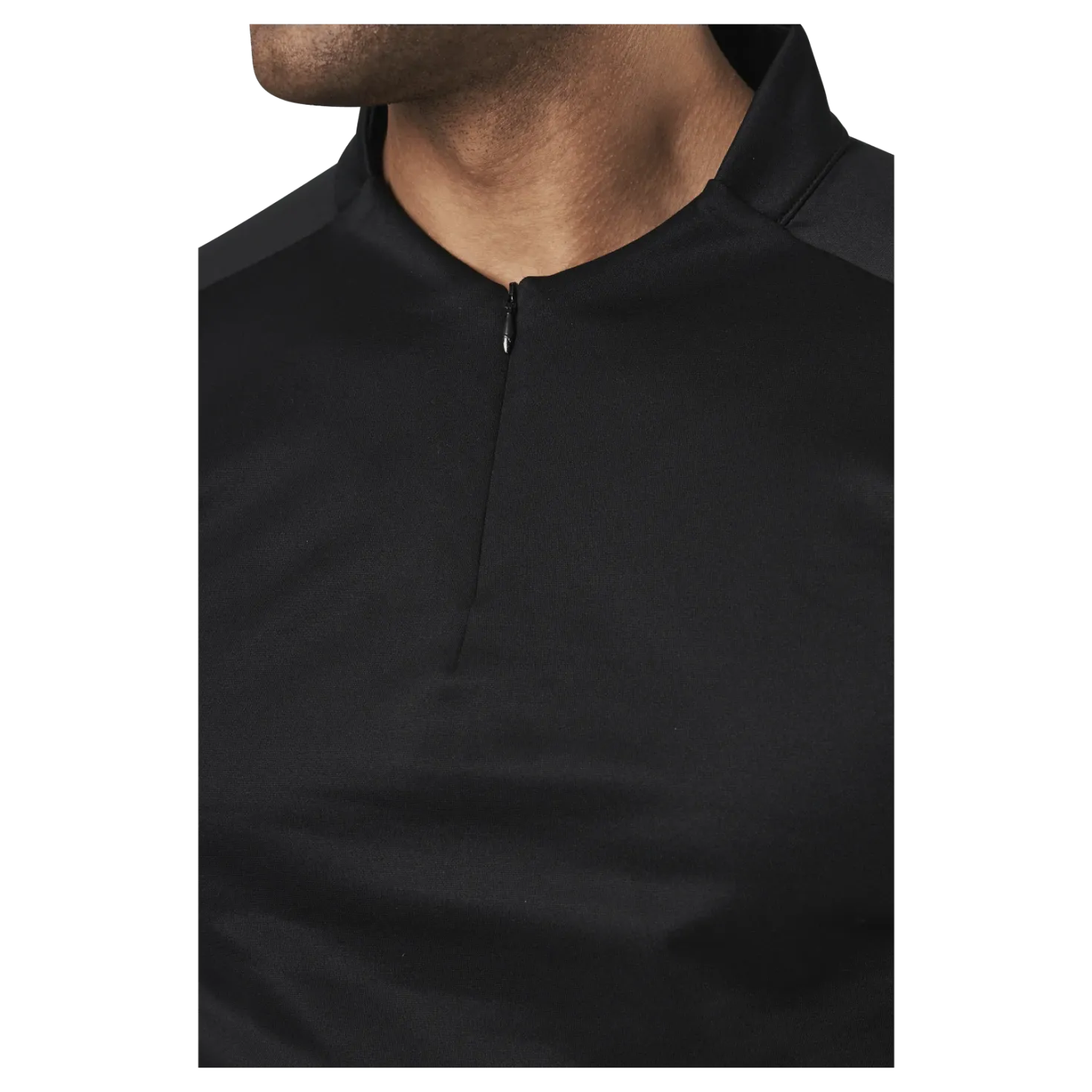 Individual Cup Training 1/4 Zip Top Black/Yellow