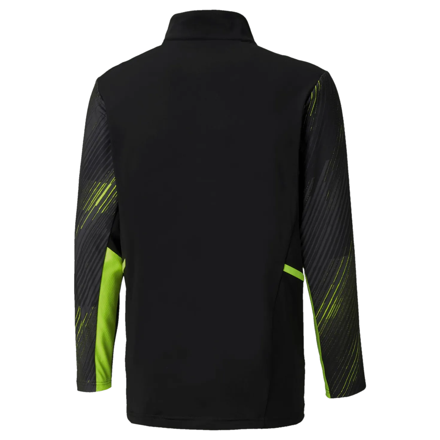 Individual Cup Training 1/4 Zip Top Black/Yellow