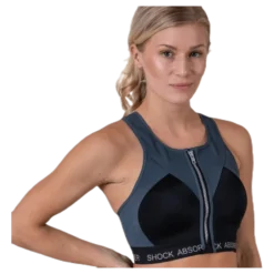 Infinity Power Bra Black/Grey