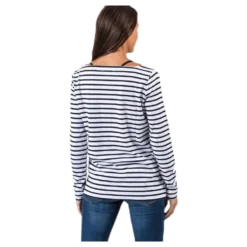 Ingrid Ls Top White/Black