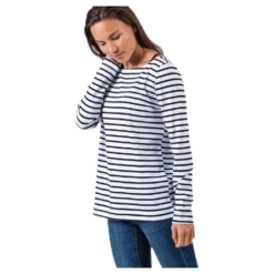 Ingrid Ls Top White/Black