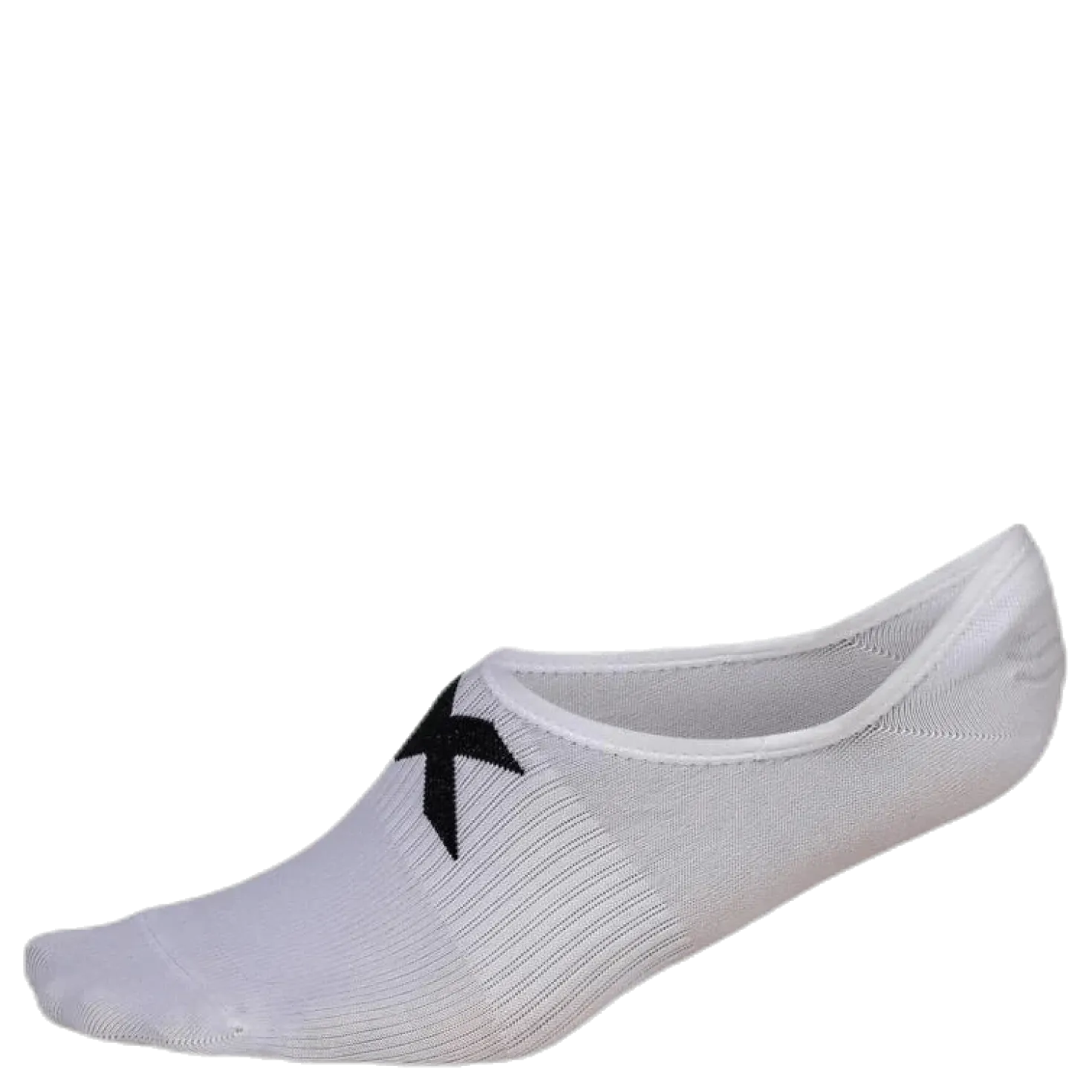 Invisible Sock 3 Pack White/Black