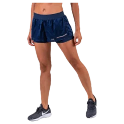 2-In-1 Woven Short 3" Blue