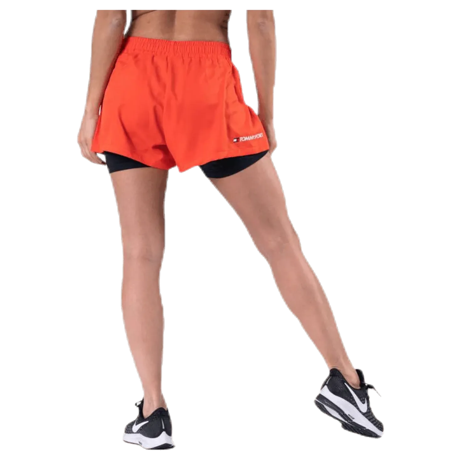 3" 2-IN 1 Woven Short LBR Orange