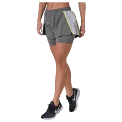2-IN-1 Woven Shorts Grey