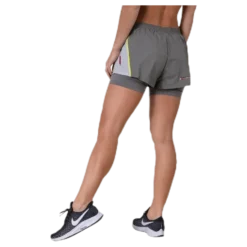 2-IN-1 Woven Shorts Grey
