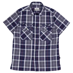 Iowa Shirt Dark Navy Check