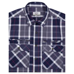 Iowa Shirt Dark Navy Check