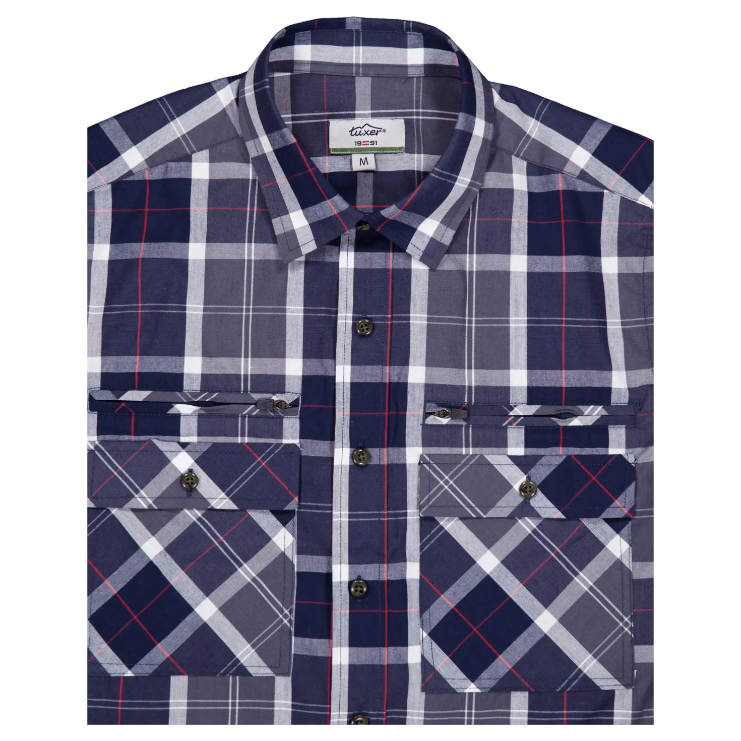 Iowa Shirt Dark Navy Check