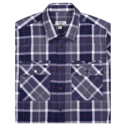 Iowa Shirt Dark Navy Check