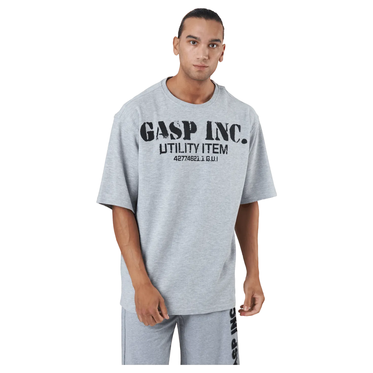 Iron Thermal Tee Grey Melange