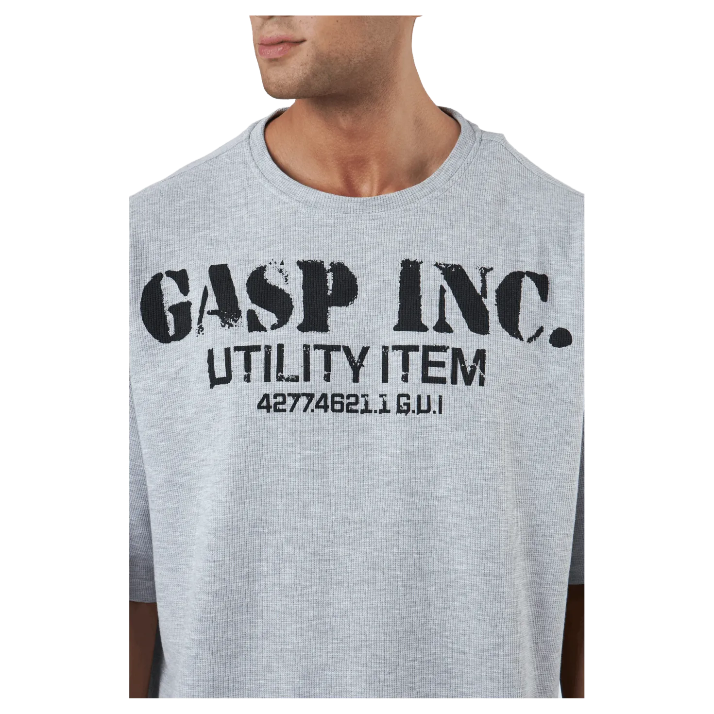 Iron Thermal Tee Grey Melange