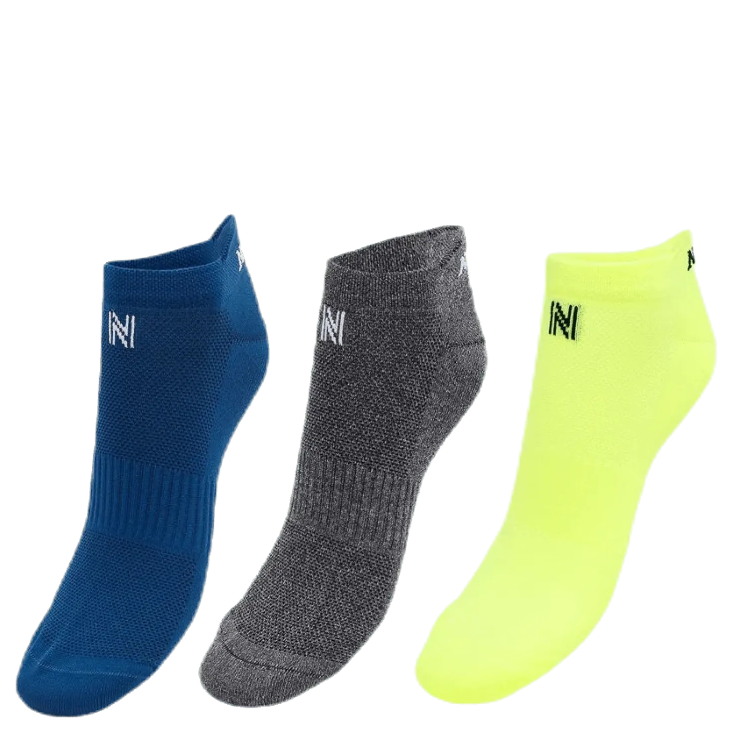 Izzy 3-Pack Running Socks Patterned