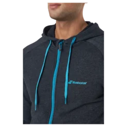 Jacket Exercise Hood Black