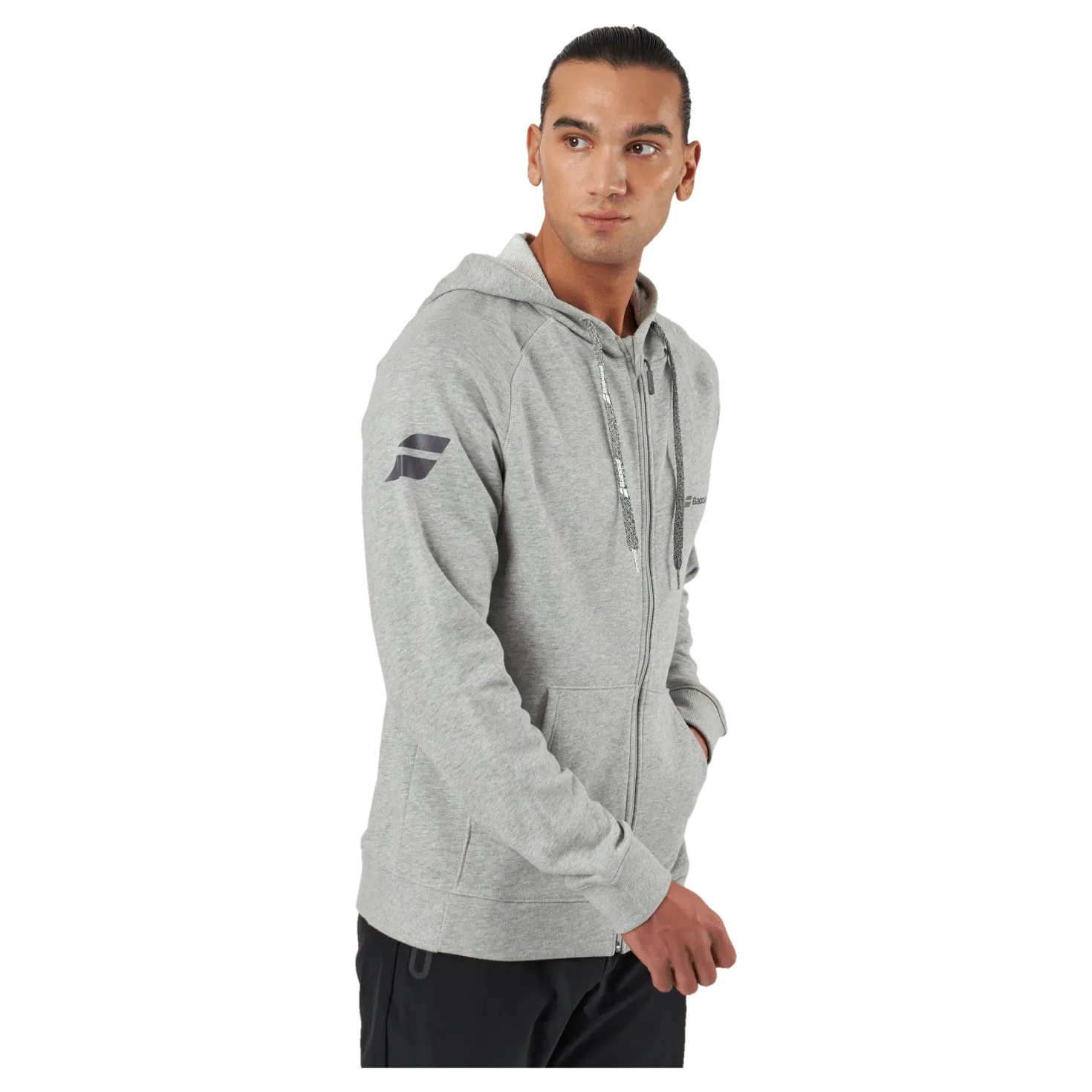 Jacket Exercise Hood Grey