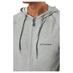 Jacket Exercise Hood Grey